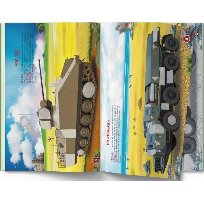 Меганаліпки. Військова техніка