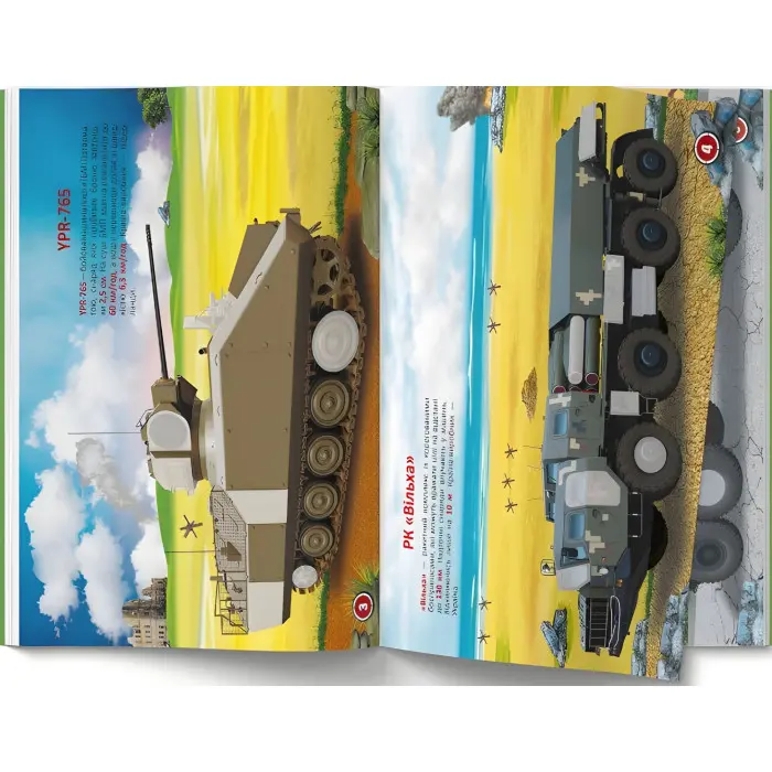 Меганаліпки. Військова техніка