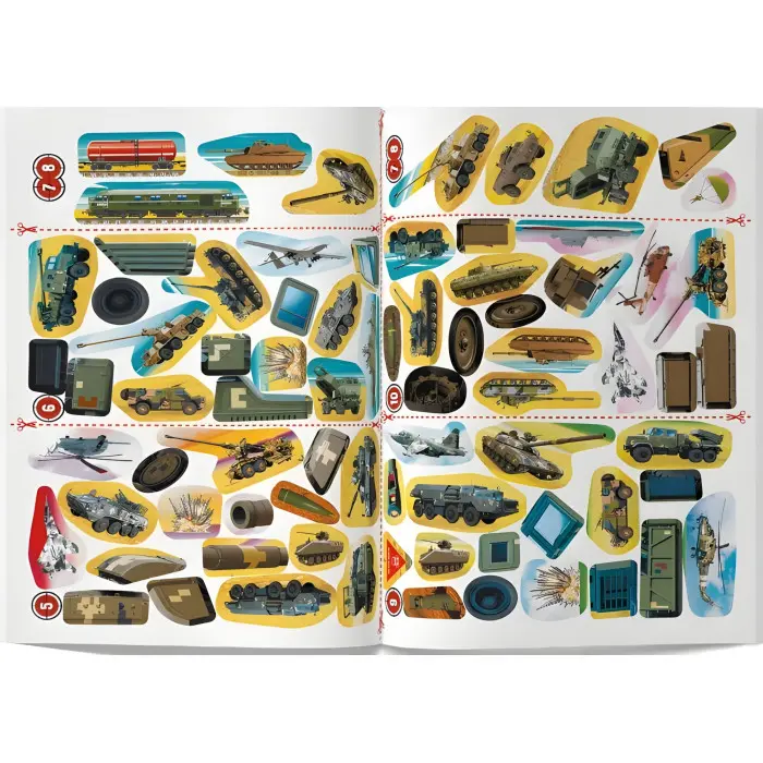 Меганаліпки. Військова техніка