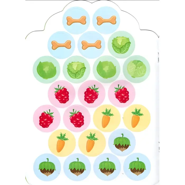 Мої перші наліпки "Хто що їсть" Розвивальна книга з наклейками для найменших (9789662849134)