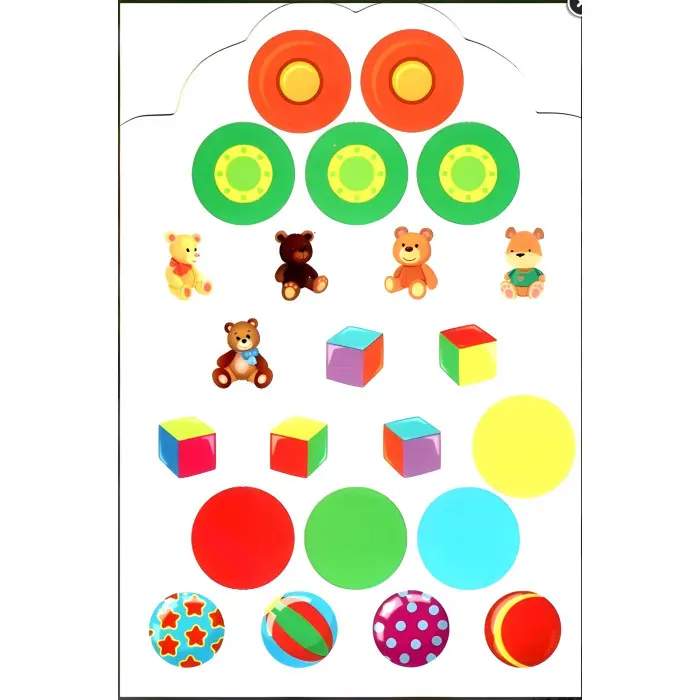 Мої перші наліпки "Іграшки" Розвивальна книга з наклейками для найменших (9789662848991)