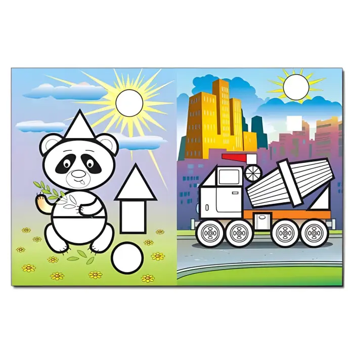 Мозаїка для малюків з наліпками. Цибуліно