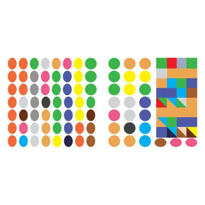 Мозаїка з наліпками. Єнот