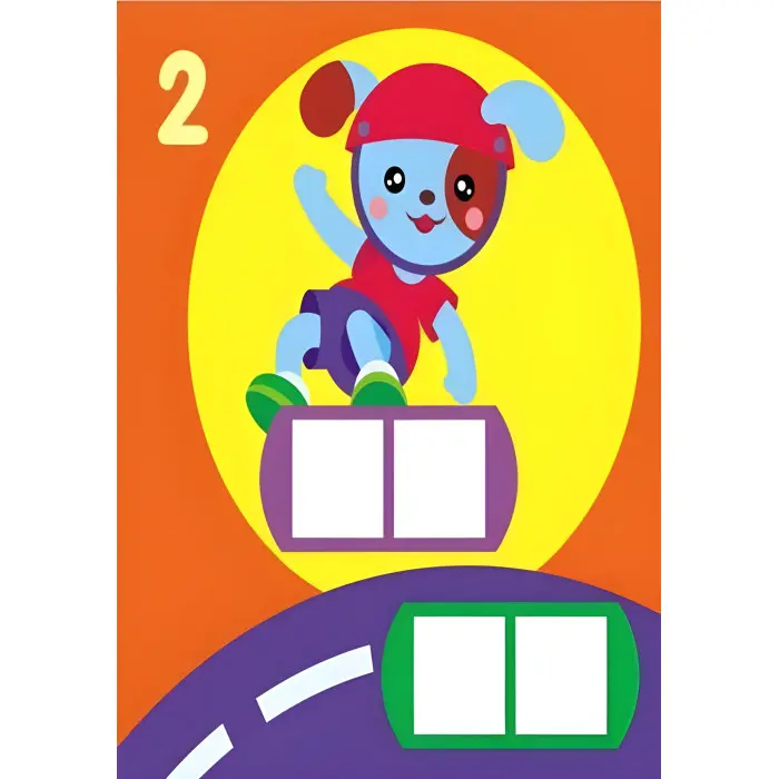 Мозаїка з наліпок. Для дітей від 3 років. Квадратики (9789667464103)