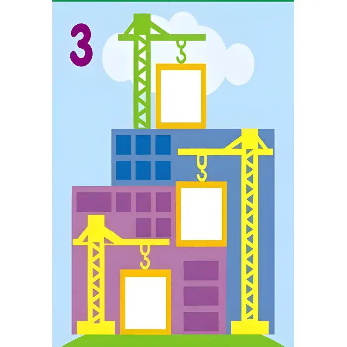 Мозаїка з наліпок. Для дітей від 3 років. Квадратики (9789667464103)