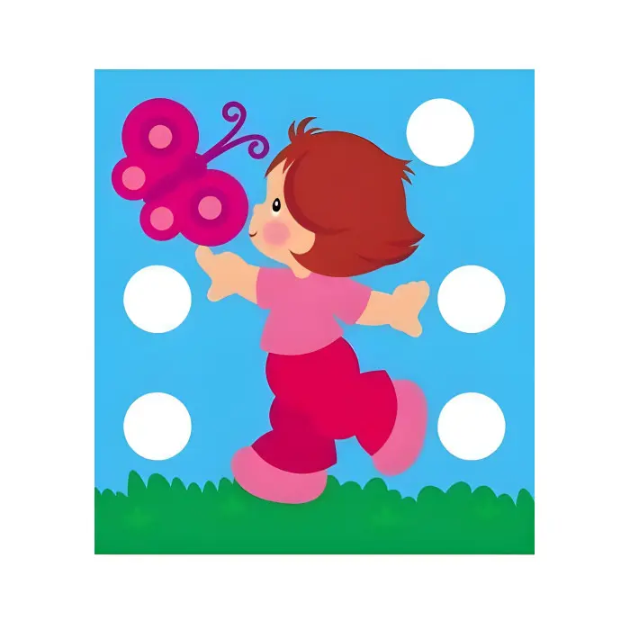 Мозаїка з наліпок. Для дітей від 3 років. Величина