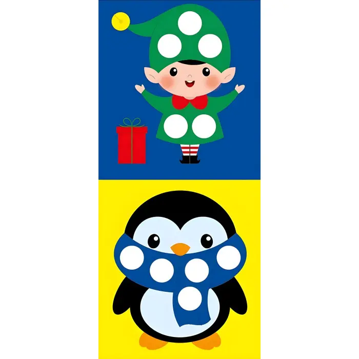 Мозаїка з наліпок «Сніговик. Колір» – новорічна аплікація з наліпками для дітей (9789667615963)