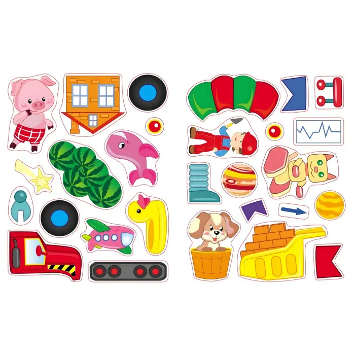 Наклейки для найменших порося