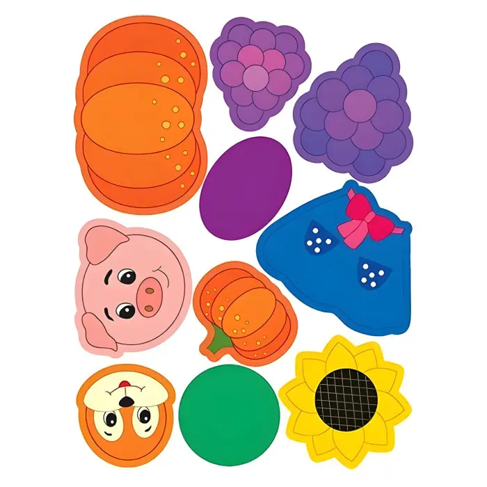 Наліпки-аплікації для малят. Білочка