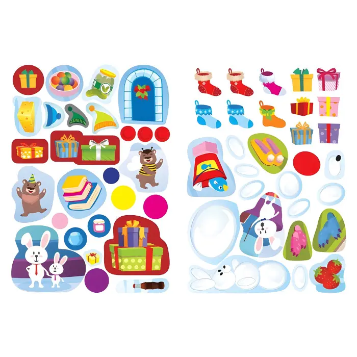 Наліпки дітлахам. Зустрічаємо свята