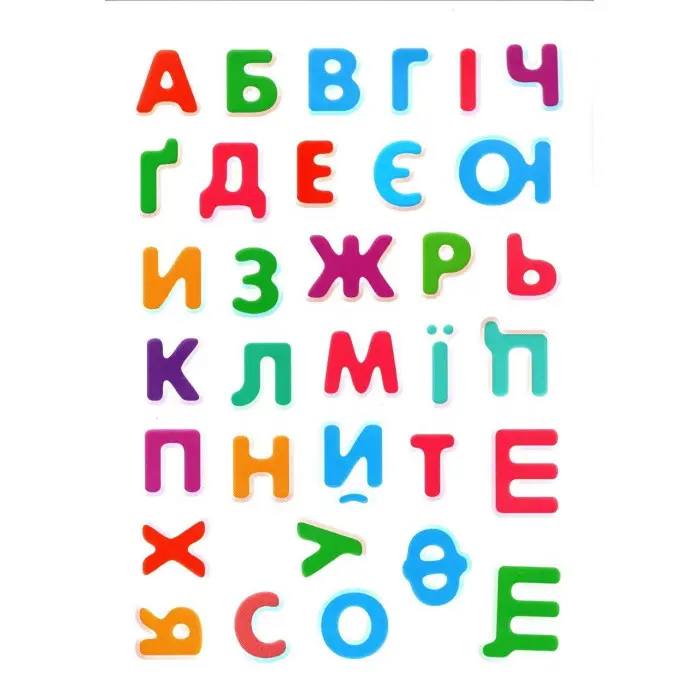 Наліпки для маленьких геніїв Абетка тварин (9789669478917)