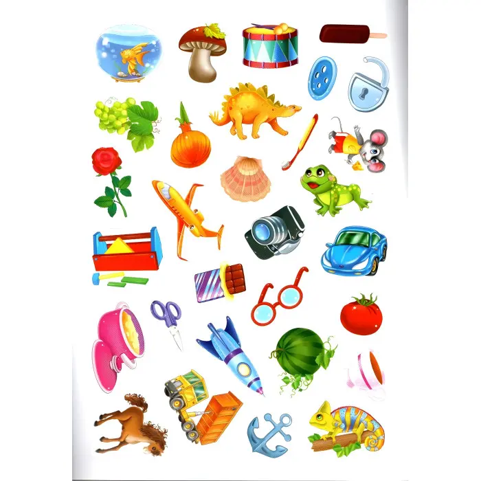 Наліпки для маленьких геніїв Абетка тварин (9789669478917)