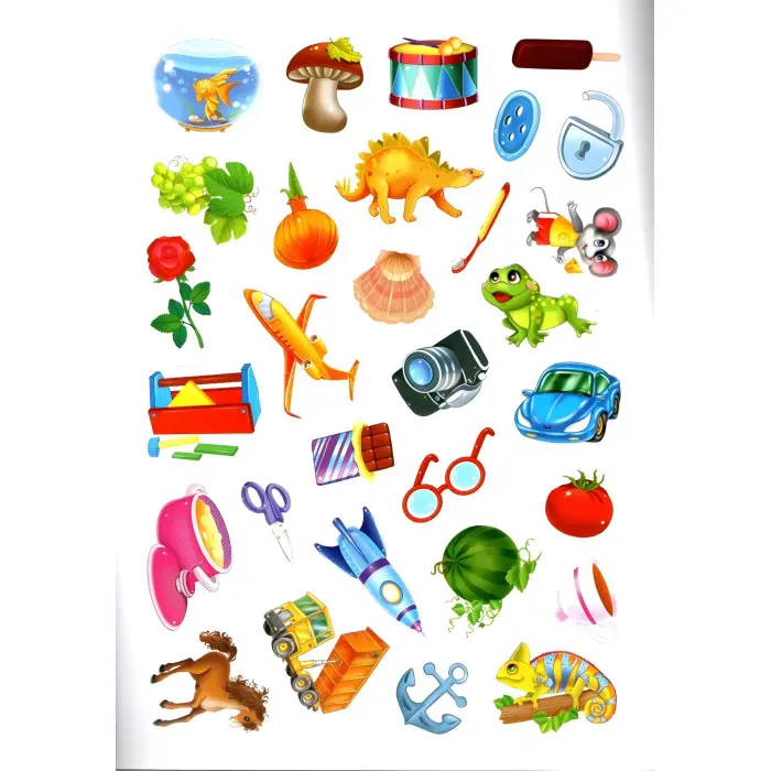 Наліпки для маленьких геніїв Абетка тварин (9789669478917)