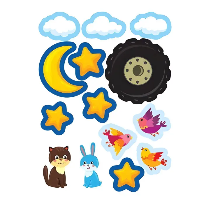 Наліпки для найменших. Машинка