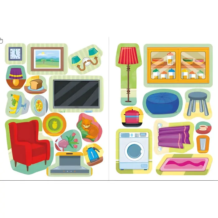 Наліпки-навчалки — Мій будинок. My House (9786175440827)