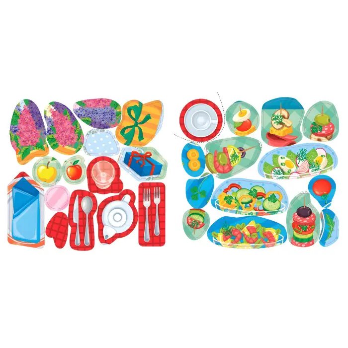 Наліпки-помічниці — Святковий стіл (9786175440971)