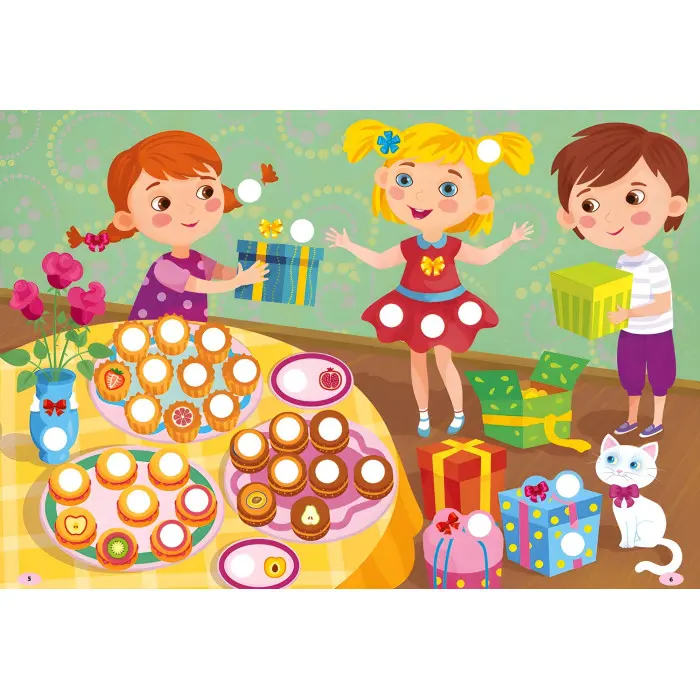 Наліпки-прикрашалки. Бантики й половинки