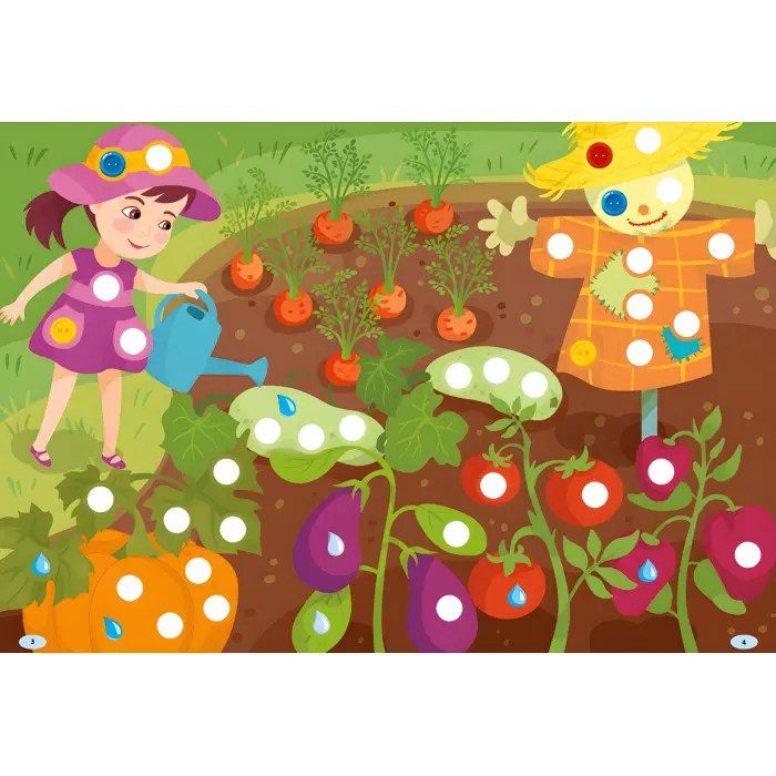 Наліпки-прикрашалки. Крапельки й гудзики