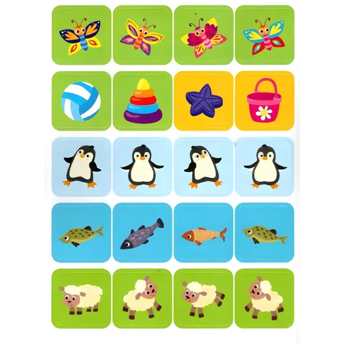 Наліпки-тренувалки "Один - багато" розвивальна книга з наклейками для найменших (9786175443828)