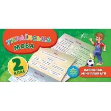 Навчальні міні-плакати. Українська мова. 2 клас