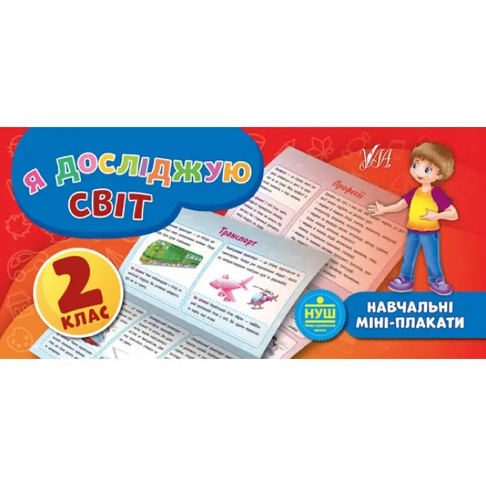 Навчальні міні-плакати. Я досліджую світ. 2 клас
