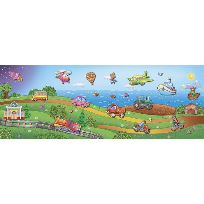 Панорамка-гра. Чудовий транспорт