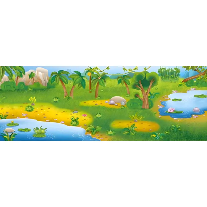 Панорамка-гра. Таємничі джунглі