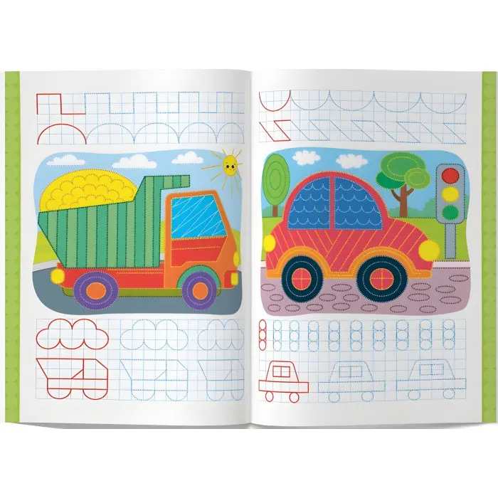 Перші багаторазові прописи. Улюблені машинки. Навчаємося писати правильно(9786175475171)