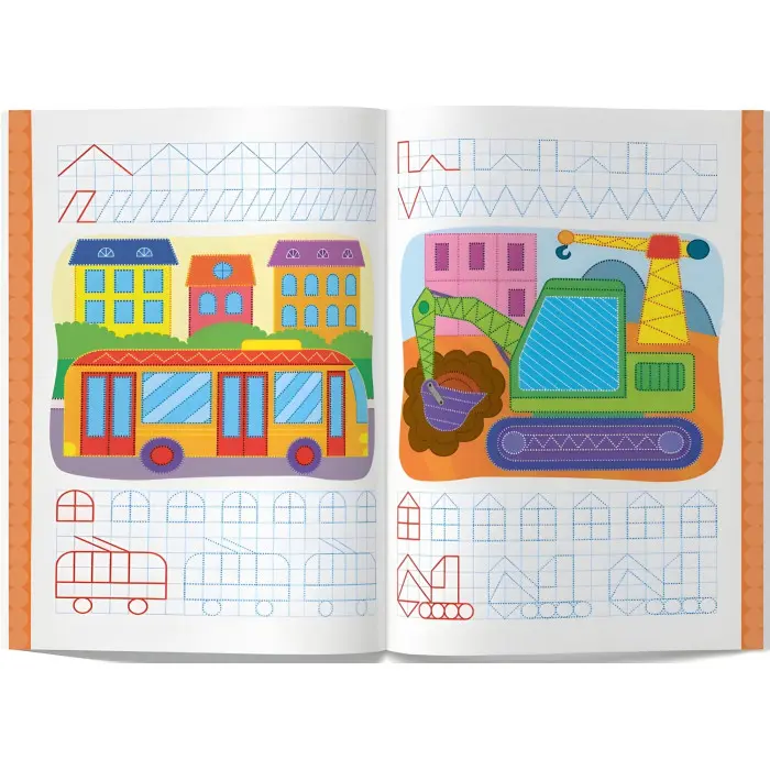 Перші багаторазові прописи. Улюблені машинки. Навчаємося писати правильно(9786175475171)