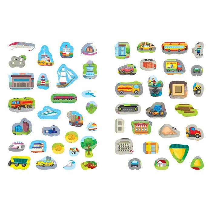 Повтори картинку. Машинки