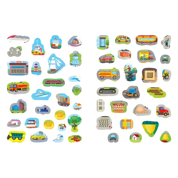 Повтори картинку. Машинки