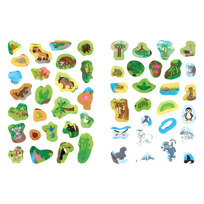 Повтори картинку. Зоопарк