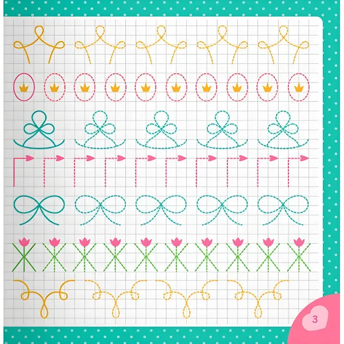 Прописи для дітей. Пишемо елементи букв. "Принцеси" (9786175474495)