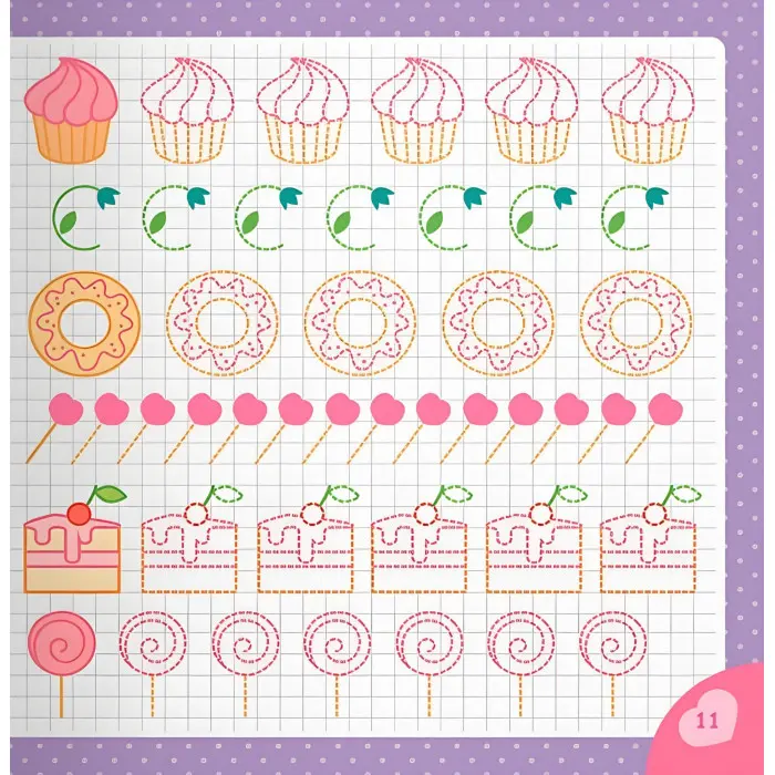 Прописи для дітей. Пишемо елементи букв. "Принцеси" (9786175474495)