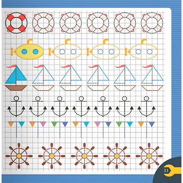 Прописи для дітей. Пишемо елементи букв "Техніка" (9786175474525)
