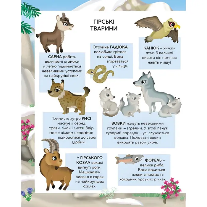 ПУХНАСТІ ЗВІРЯТА Гори