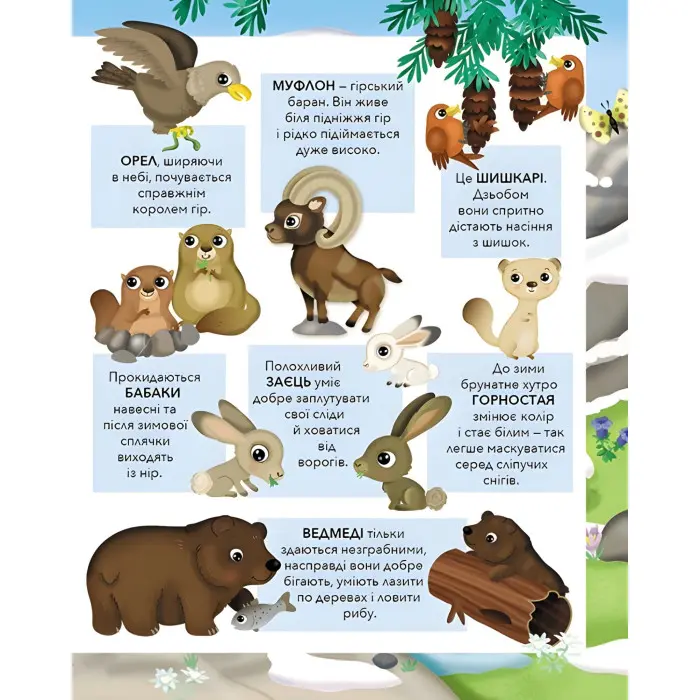 ПУХНАСТІ ЗВІРЯТА Гори