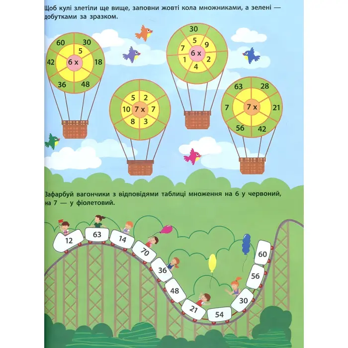 Ранок, АРТ,Таблиця множення. Збірник завдань (У