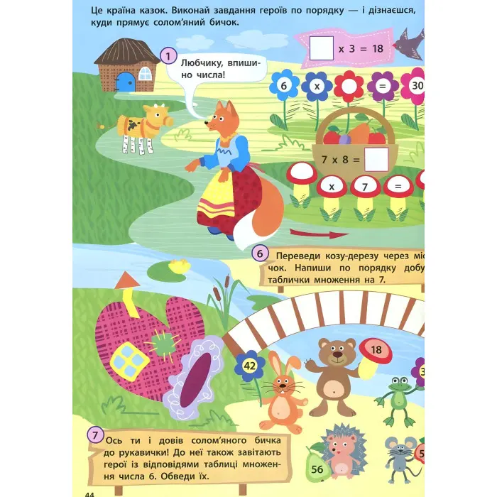 Ранок, АРТ,Таблиця множення. Збірник завдань (У