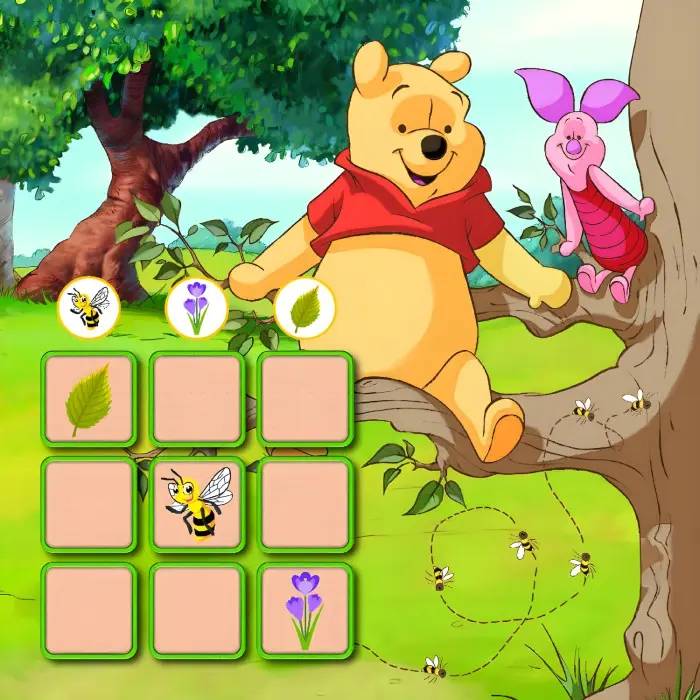 Ранок, Дісней,Дісней. Судоку з наліпками. Вивчай пори року з Вінні Пухом (У