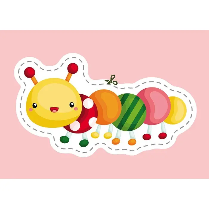 Ранок, Кенгуру, Вирізалки для найменших. Різнобарвні комахи, Книжки з аплікацією,Вирізалки для найменших. Різнобарвні комахи