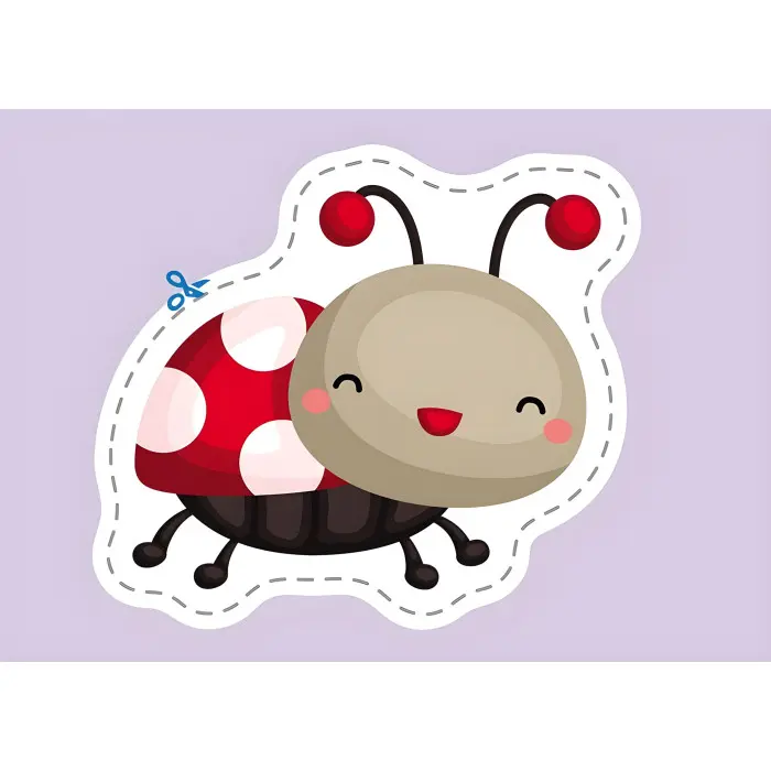 Ранок, Кенгуру, Вирізалки для найменших. Різнобарвні комахи, Книжки з аплікацією,Вирізалки для найменших. Різнобарвні комахи