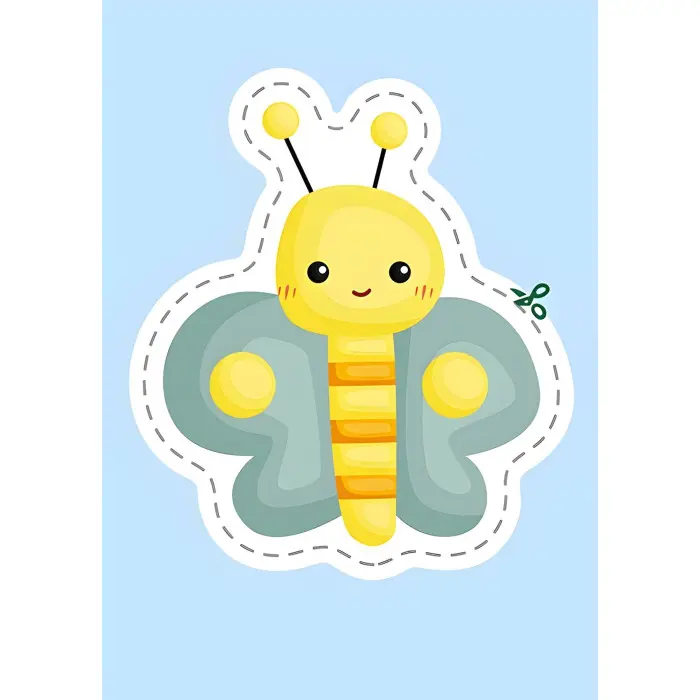 Ранок, Кенгуру, Вирізалки для найменших. Різнобарвні комахи, Книжки з аплікацією,Вирізалки для найменших. Різнобарвні комахи