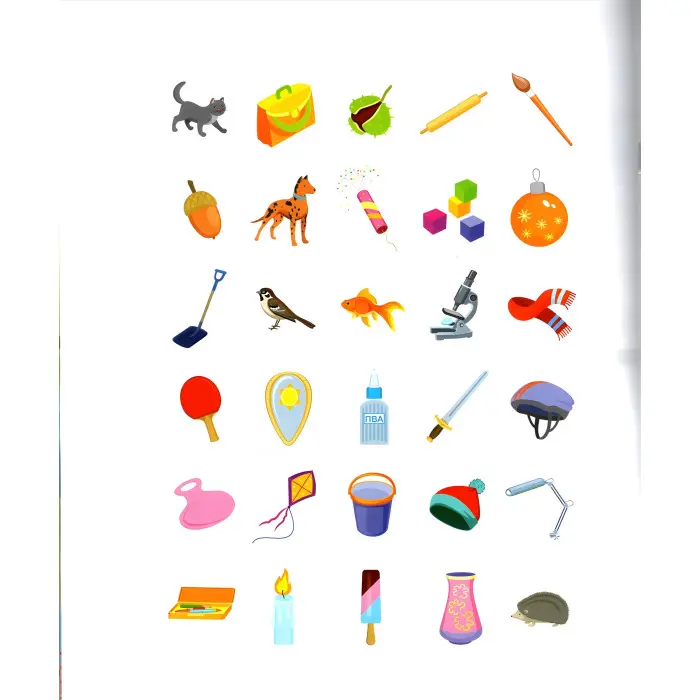 Ранок,Словничок малюка з наліпками : Пори року (у)