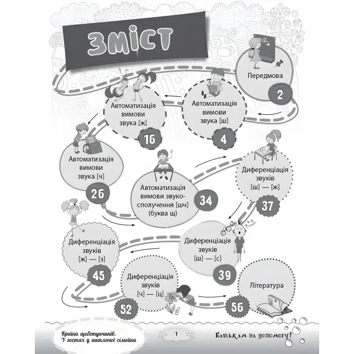 Розмовляємо правильно. Країна щебетунчиків. У гостях у шиплячої сімейки. ДРП005