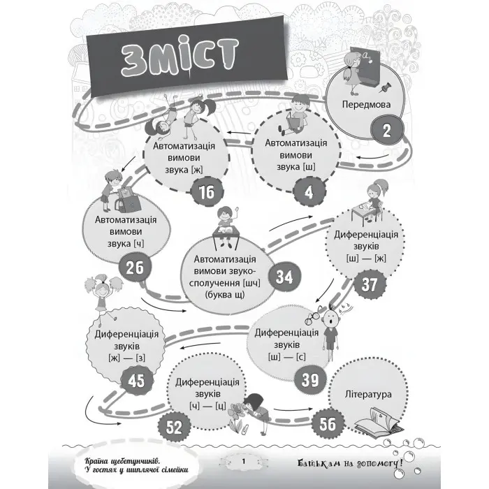 Розмовляємо правильно. Країна щебетунчиків. У гостях у шиплячої сімейки. ДРП005