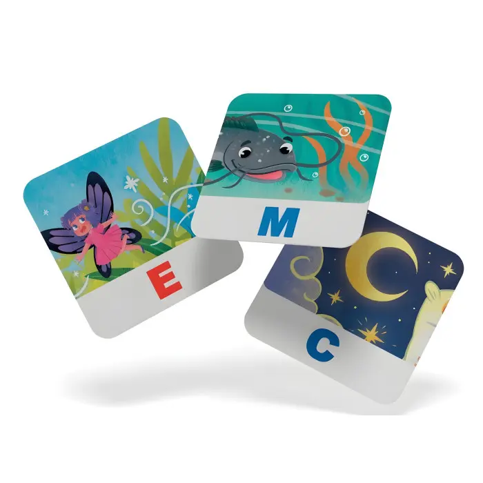 Розумні картки. Читаємо по буквах. 30 карток (9786175475478)