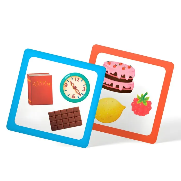 Розумні картки. Подібності та відмінності. 30 карток (9786175475409)