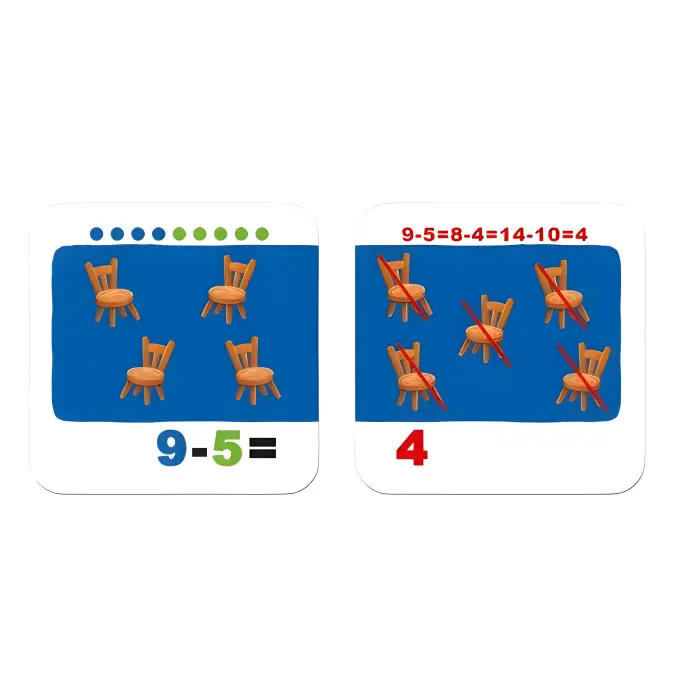 Розумні картки. Учимося лічити. Додаємо і віднімаємо. 30 карток (9786175475782)