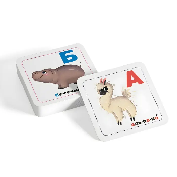 Розумні картки «Жива абетка» - захоплююча подорож у світ букв та звуків 30 карток (9786175475706)